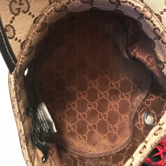Authentic GUCCI Canvas Hat - Picture 5 of 6